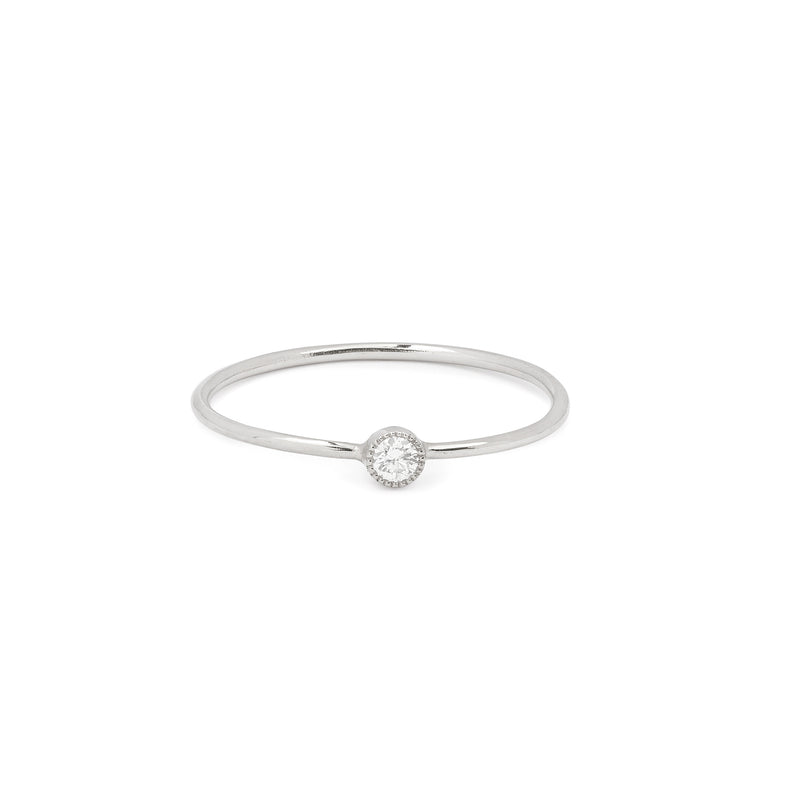 Solitaire Mini Love Ring S diamond