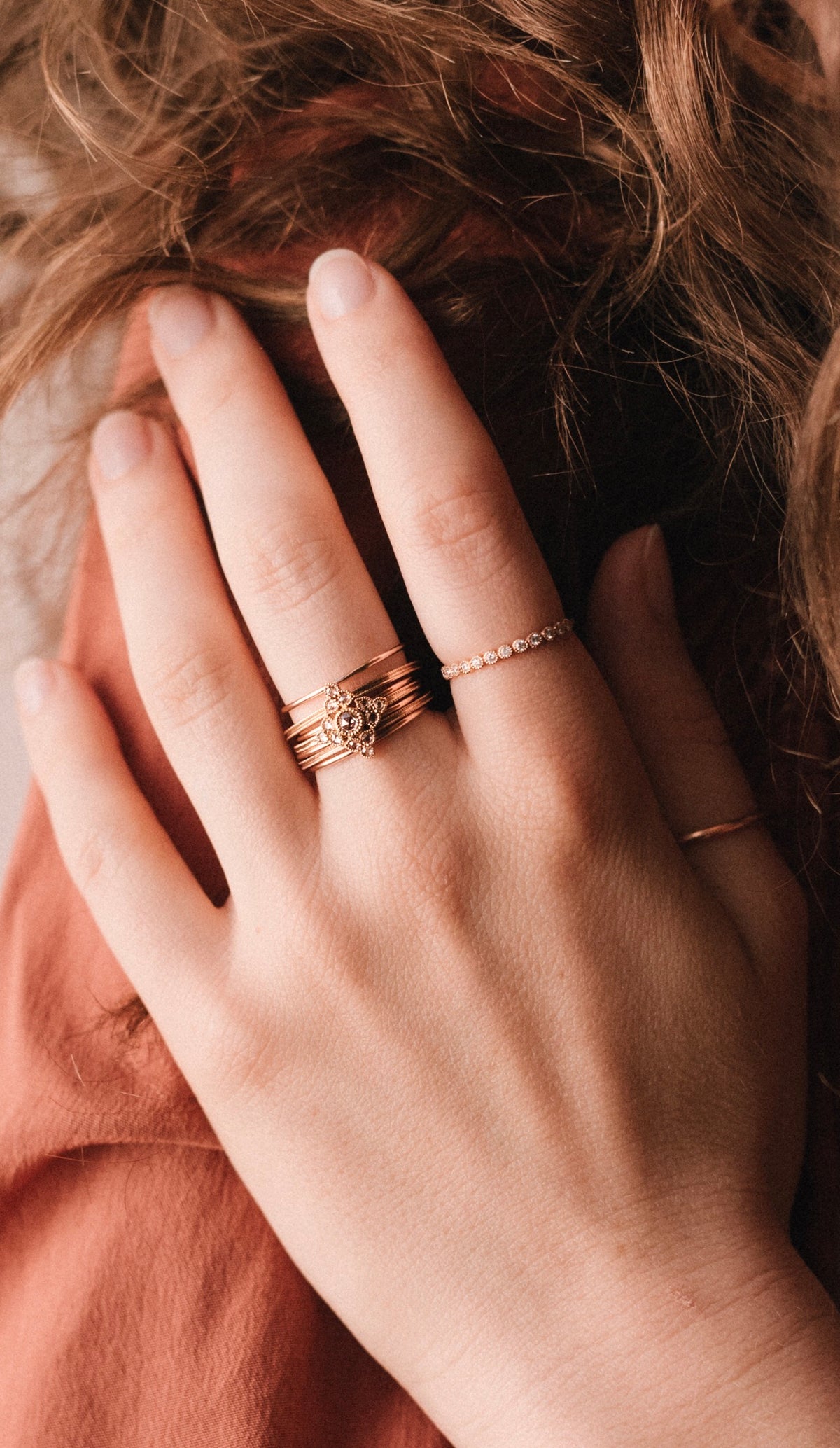 Engagement rings designer s wife Myrtille Beck Paris