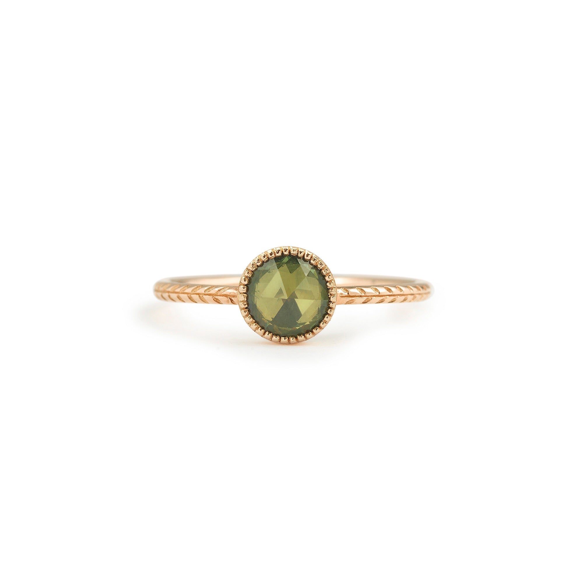 Ring Cybèle XL Green Sapphire