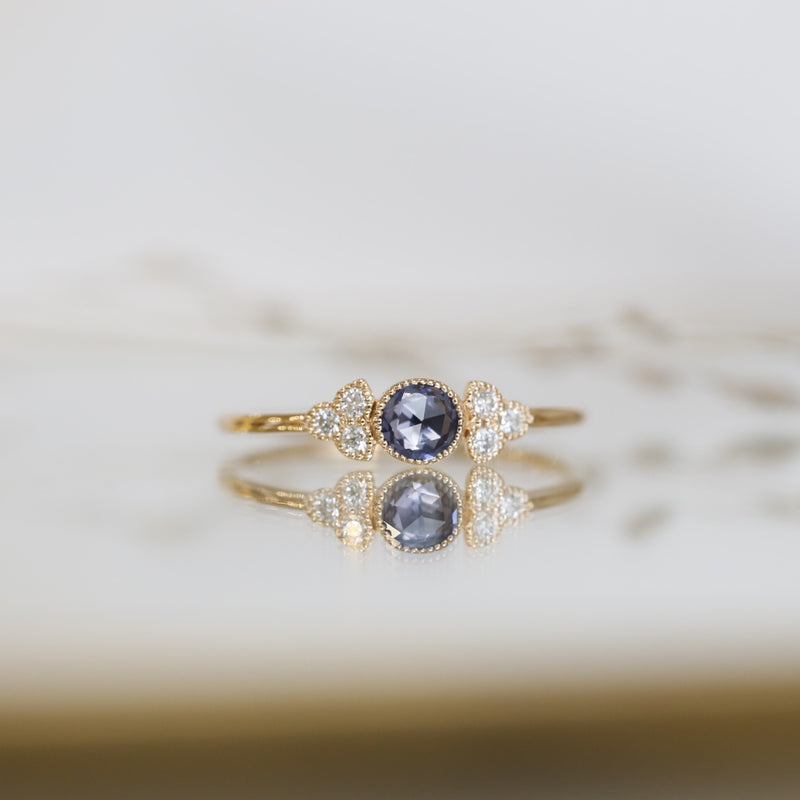 Bague Flora M Saphir bleu