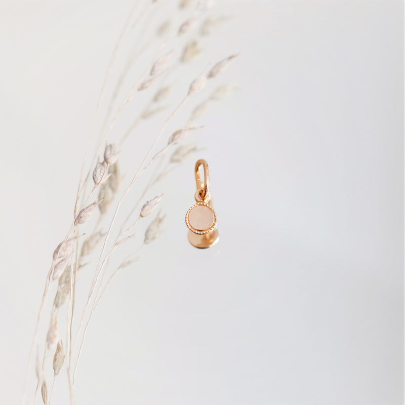 Mini Médaille Milgrain 4 mm