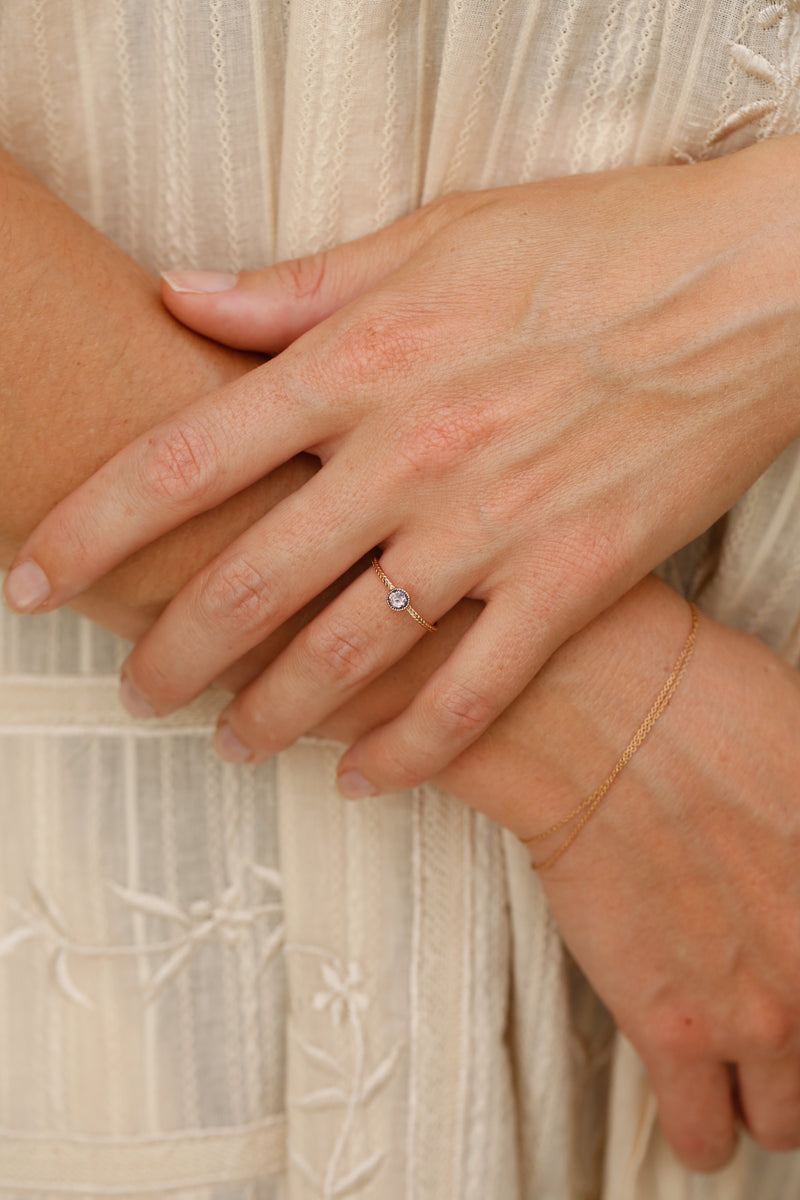 Bague Cybèle M Saphir bleu