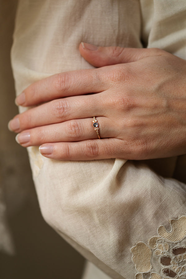 Bague Iris M Saphir bleu