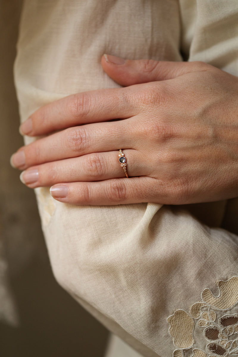 Bague Iris M Saphir bleu