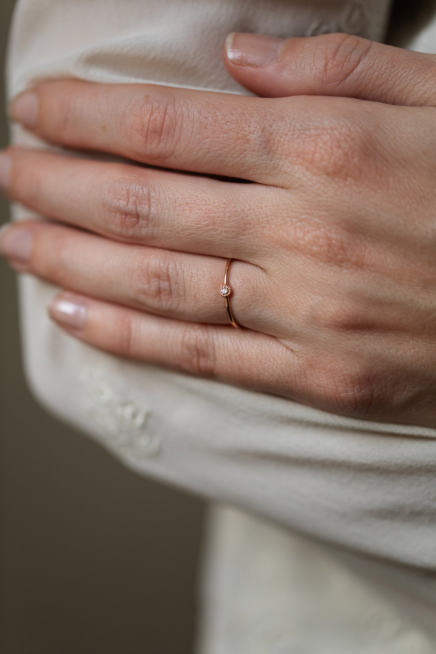 Solitaire Mini Love Ring S Diamant