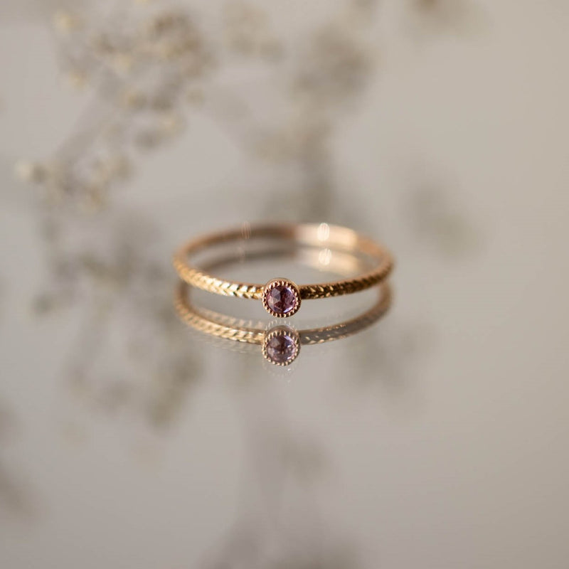 Bague Cybèle S Saphir rose