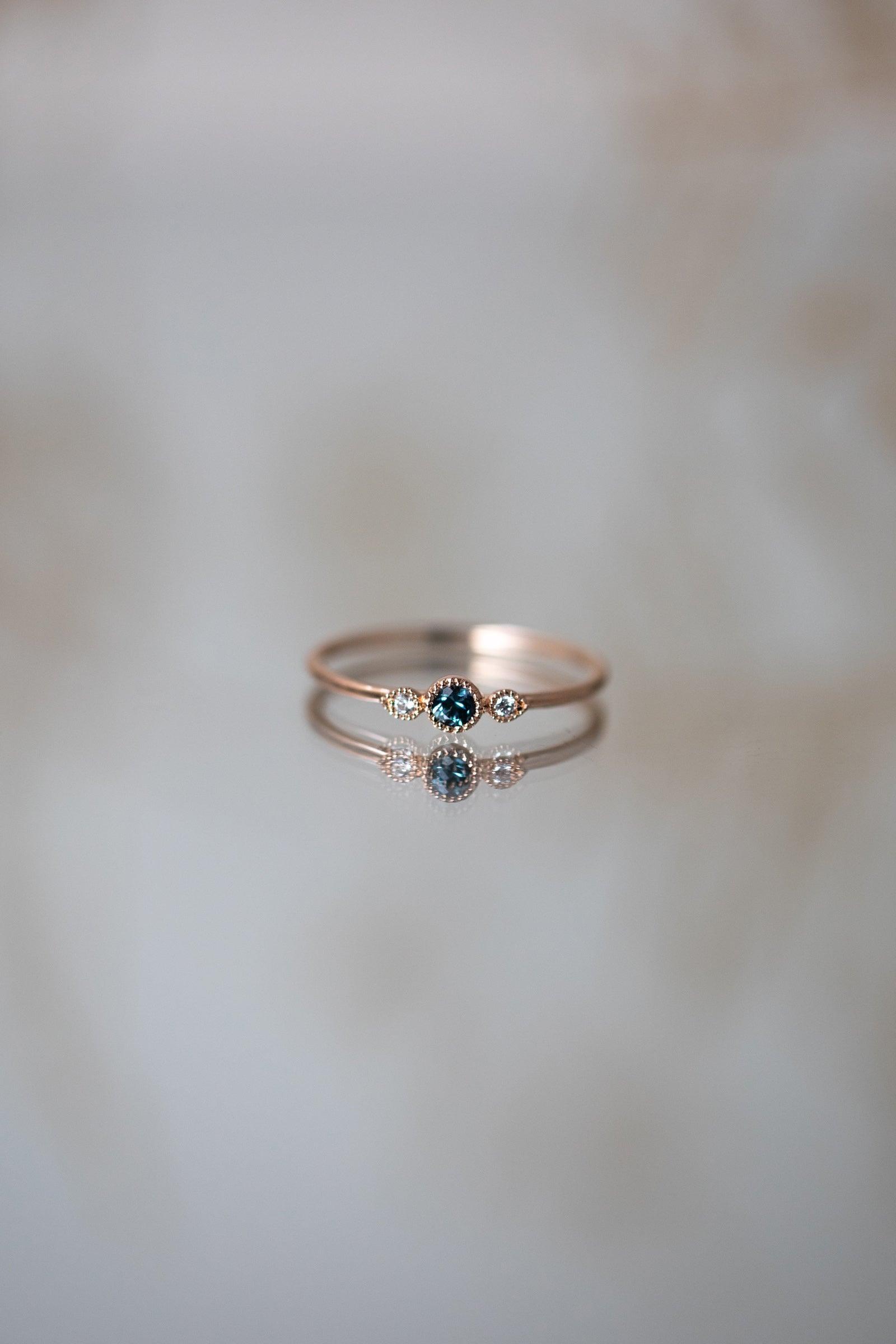 Bague Amour Céleste S Saphir Mermaid Brillant