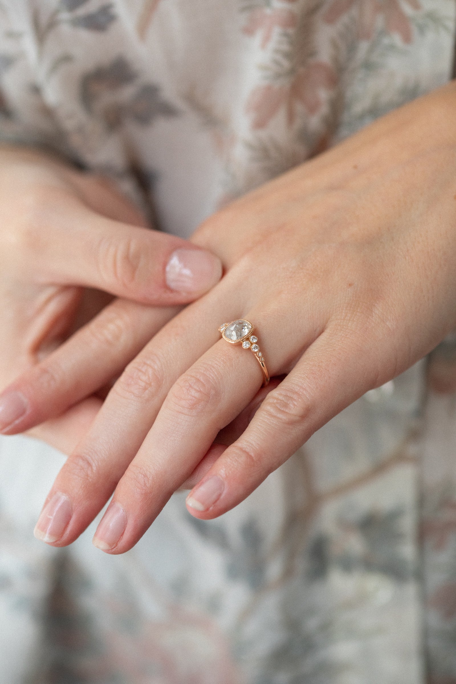 Pièce Unique Iris Diamant Icy Ovale