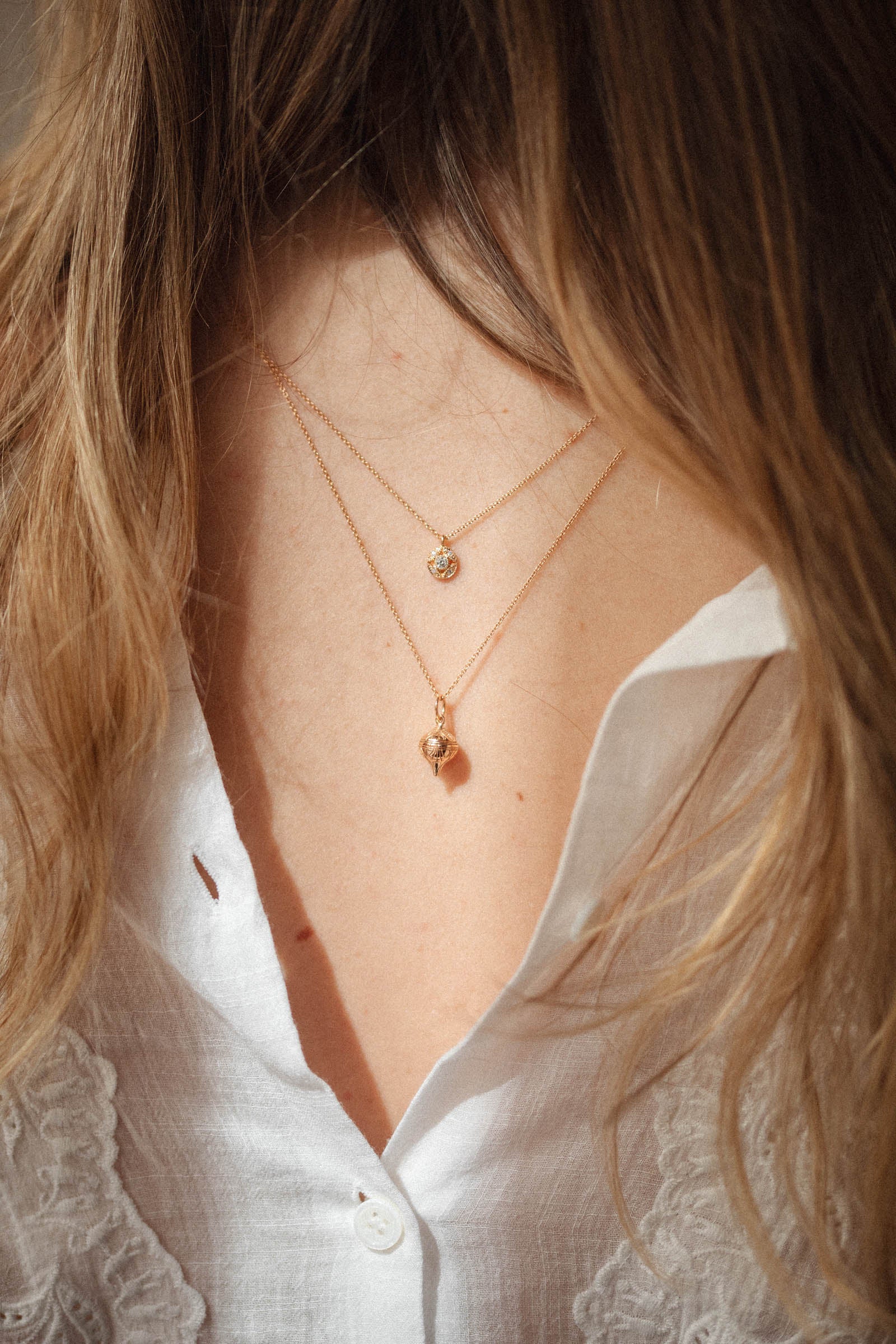 Breloque Pendule Feuillage