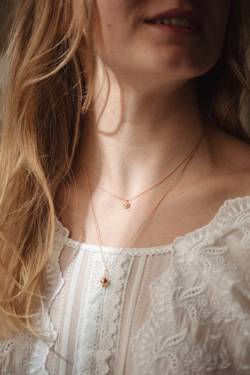 Collier Petites Feuilles
