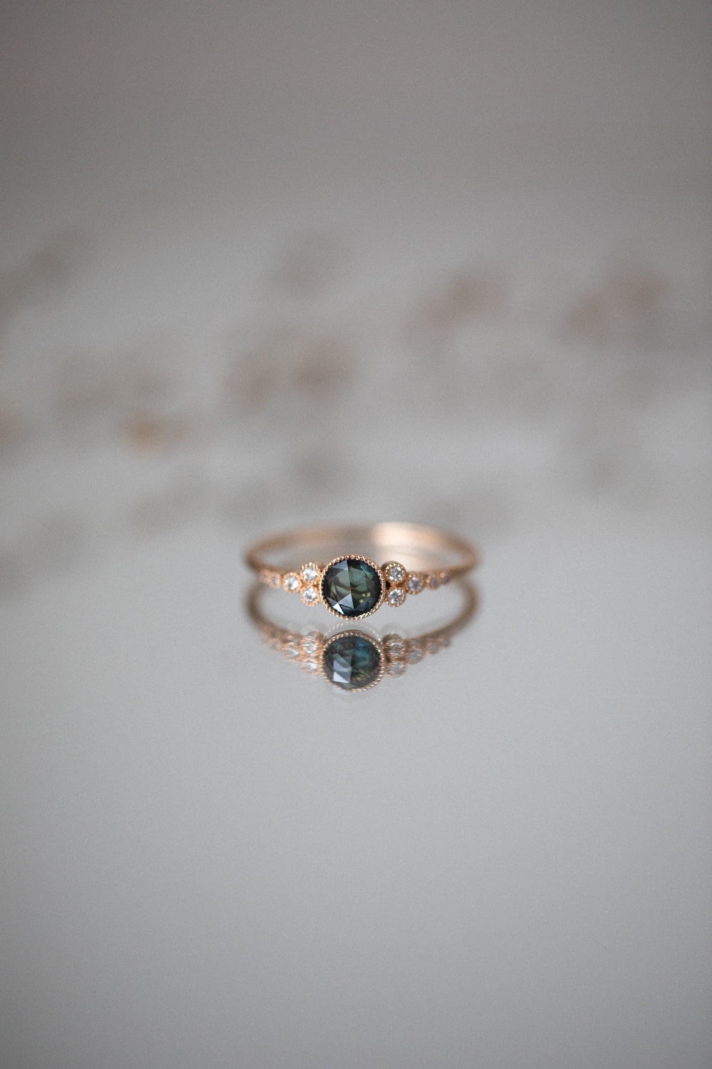 Bague Iris L Saphir mermaid