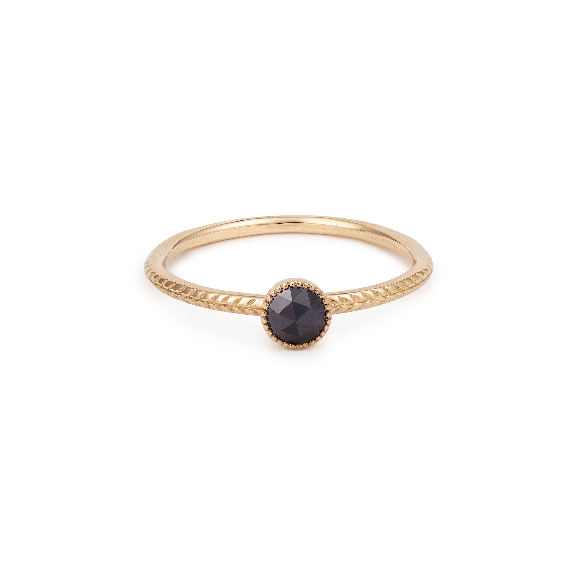 Bague Cybèle M Diamant noir
