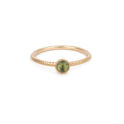 Bague Cybèle M Saphir vert