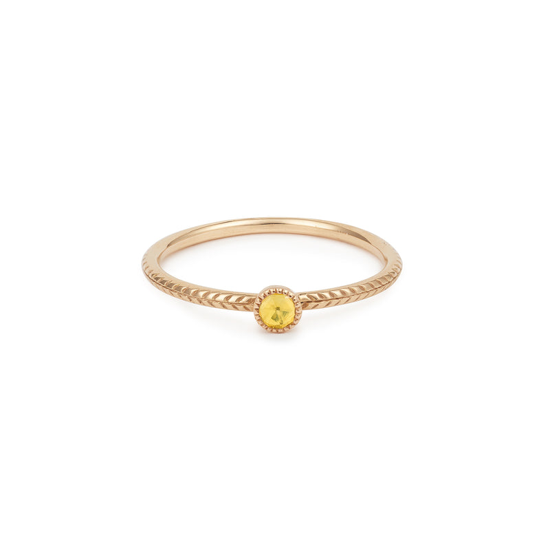 Bague Cybèle S Saphir jaune