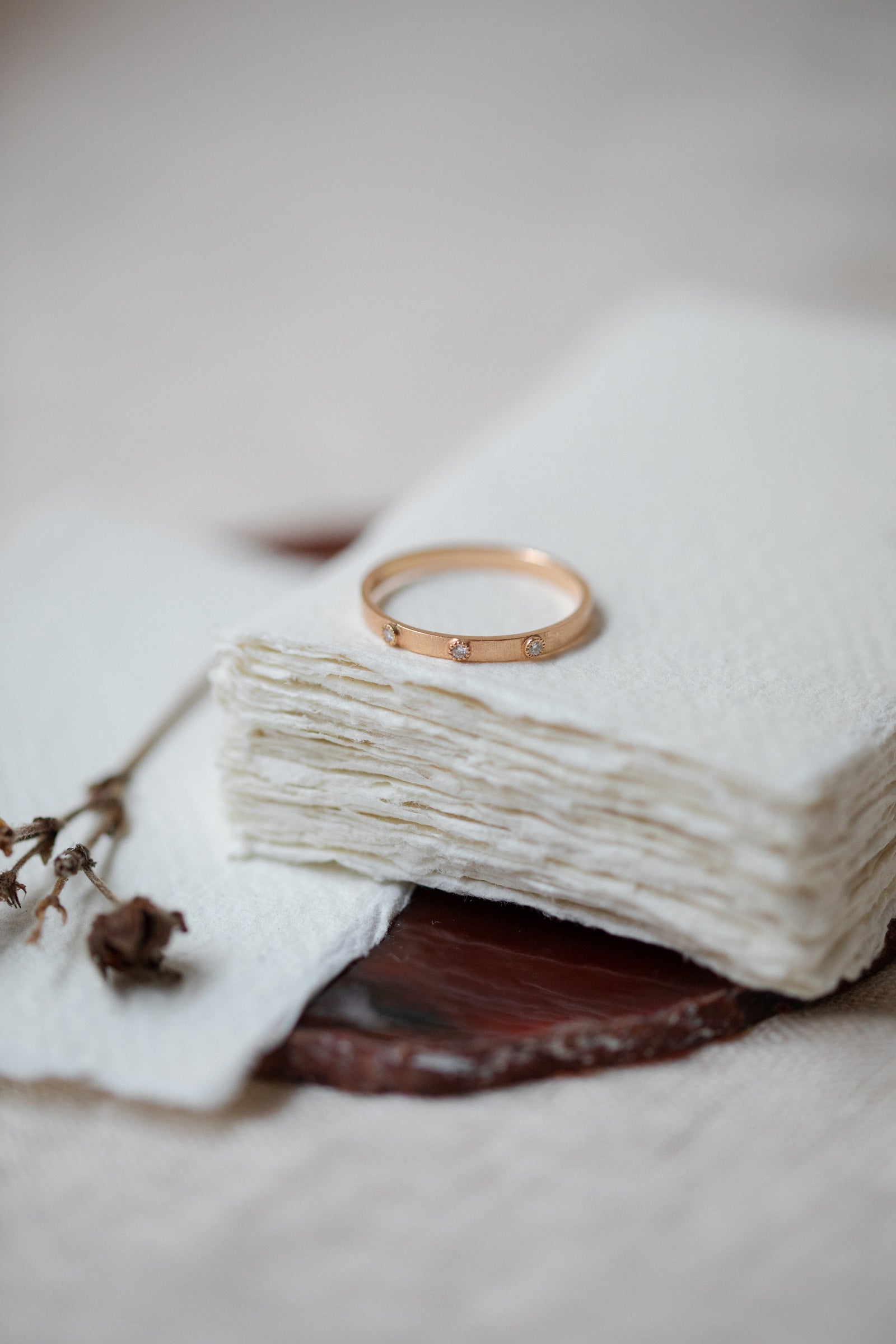 Alliance Aki S Femme diamants blancs