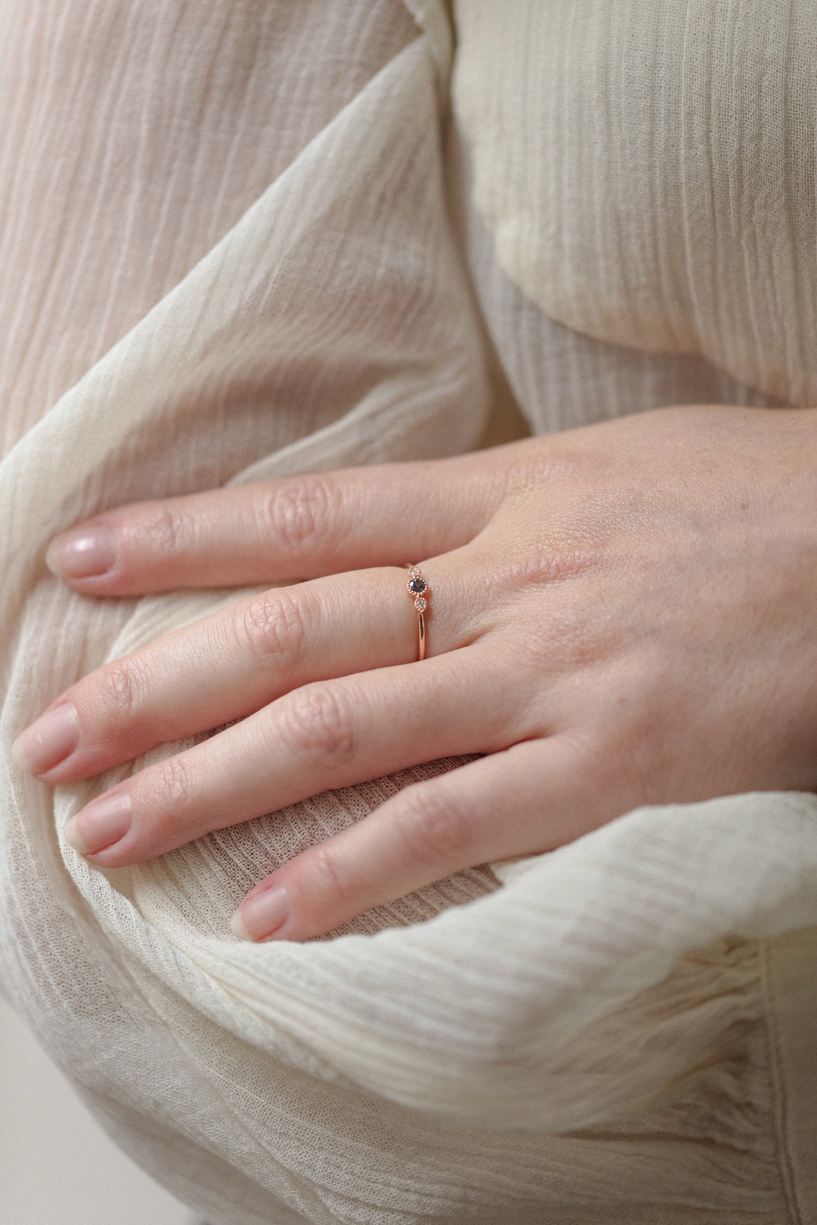 Bague Amour Céleste S Saphir Mermaid Brillant