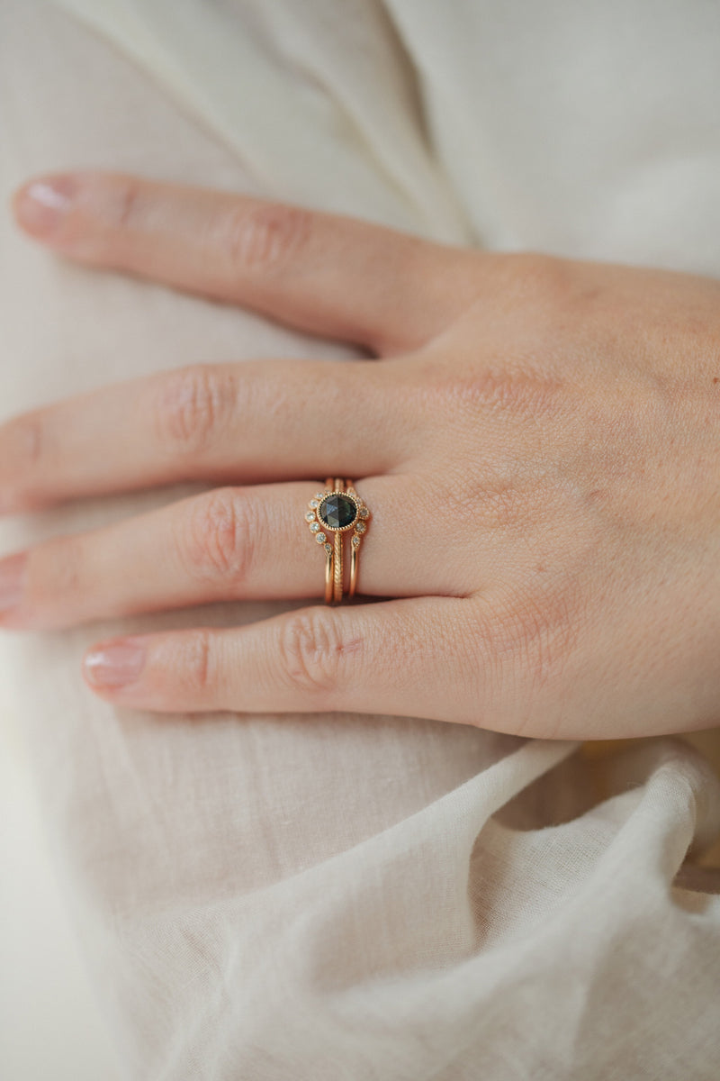Bague Cybèle XL Saphir Mermaid
