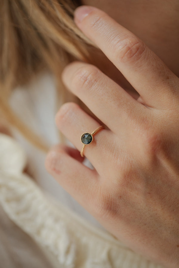 Bague Cybèle XL Saphir Mermaid