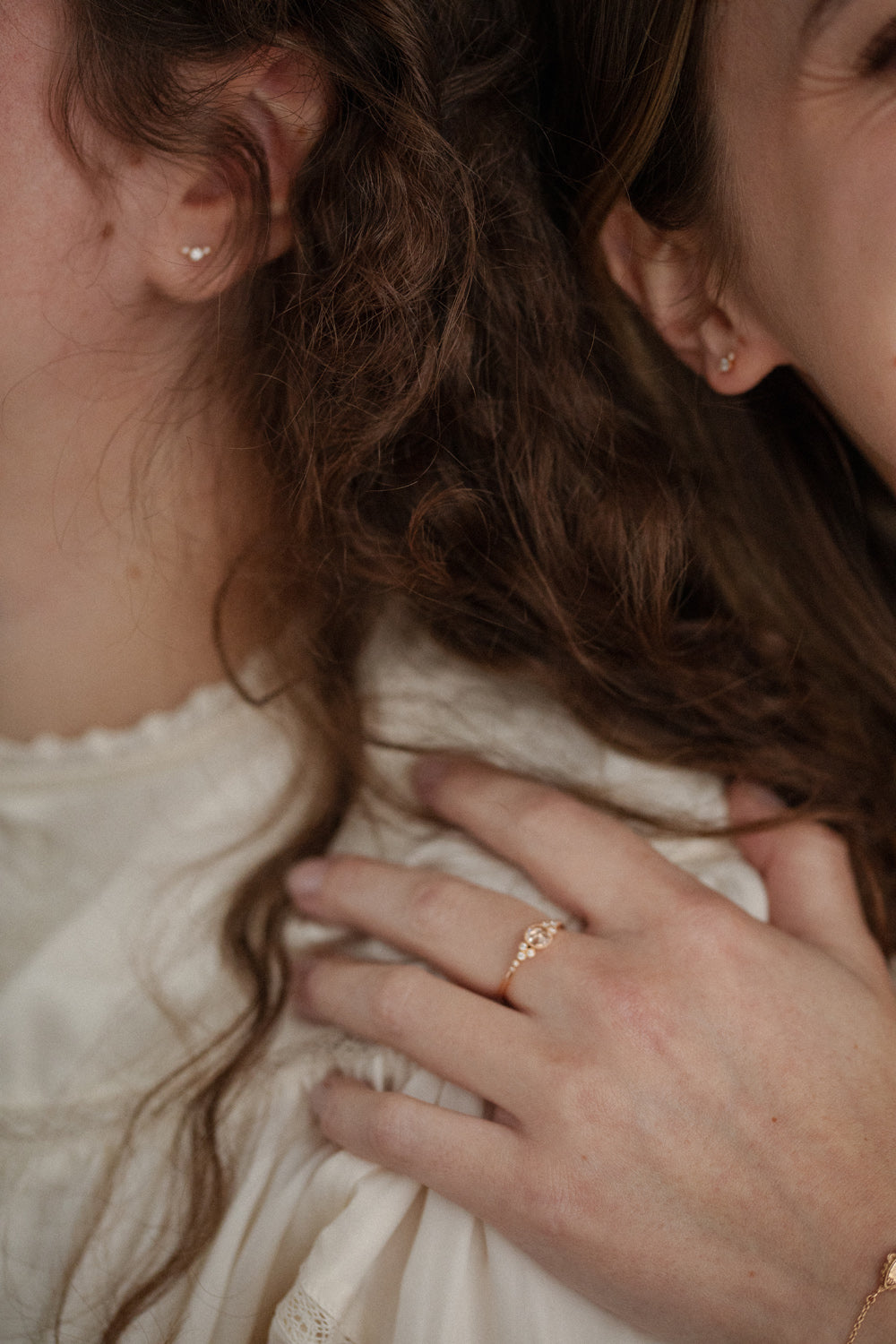 Boucle d'oreille Amour Céleste XS