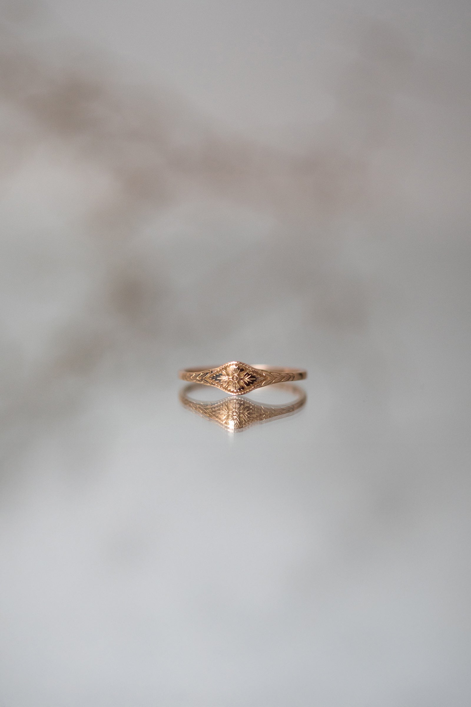 Chevalière Petite Fleur Adulte