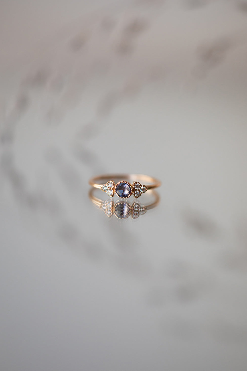 Bague Flora M Saphir bleu