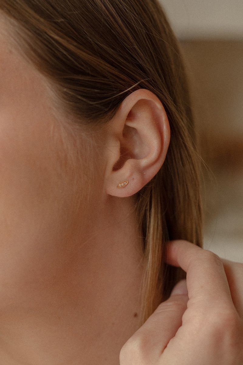 Boucle d'oreille Allegria Navette