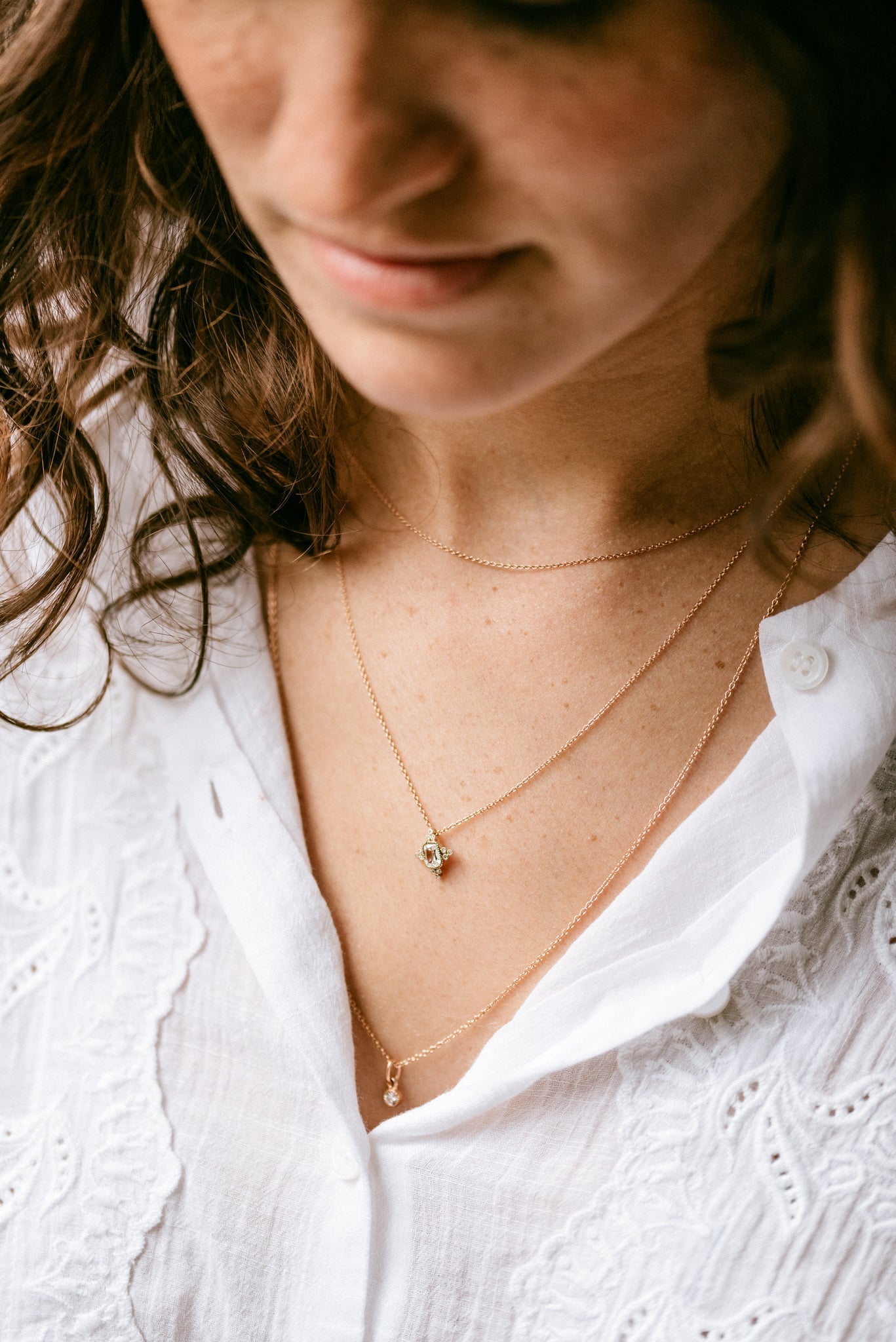 Collier Dentelle, Pièce Unique