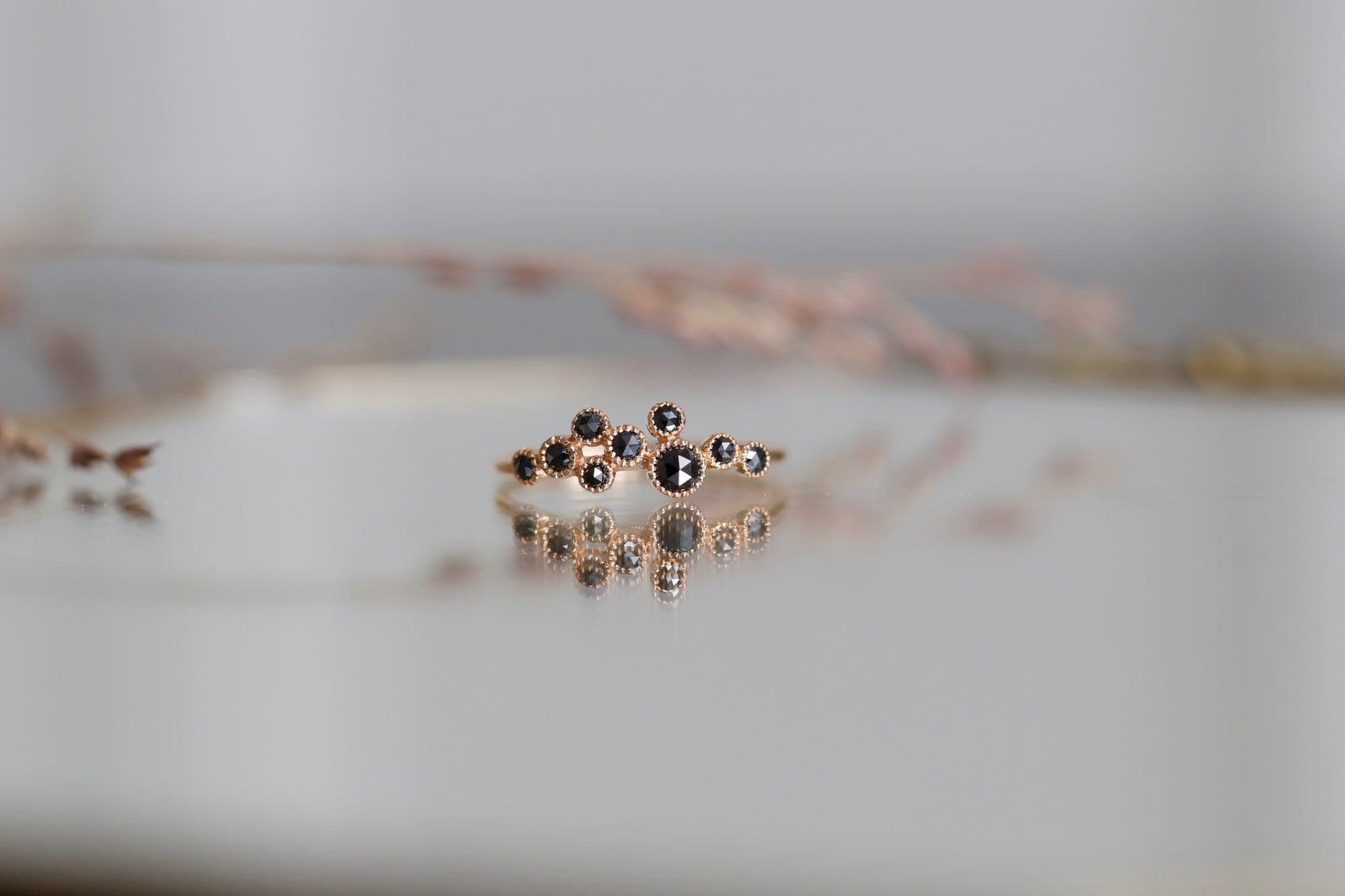 Bague Cassiopée Diamants noirs