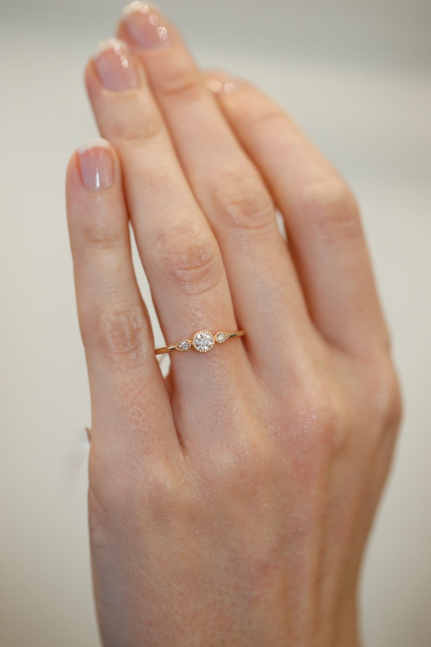 Bague Amour Céleste M Brillants