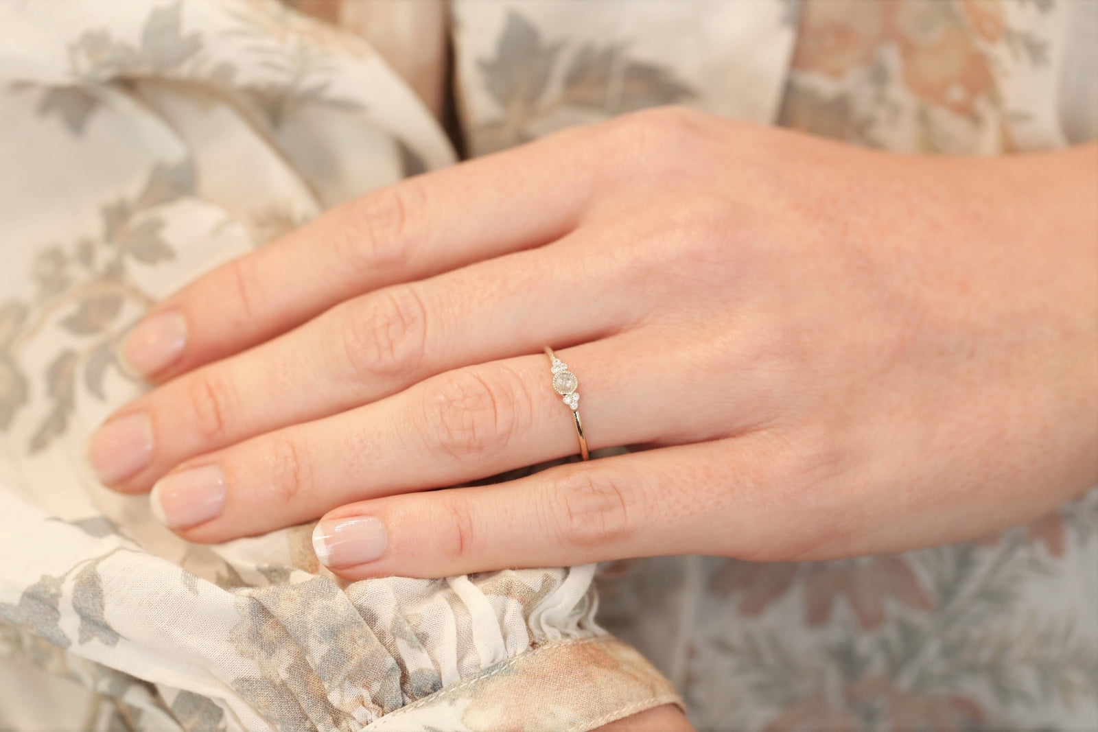 Bague Flora S diamant Icy