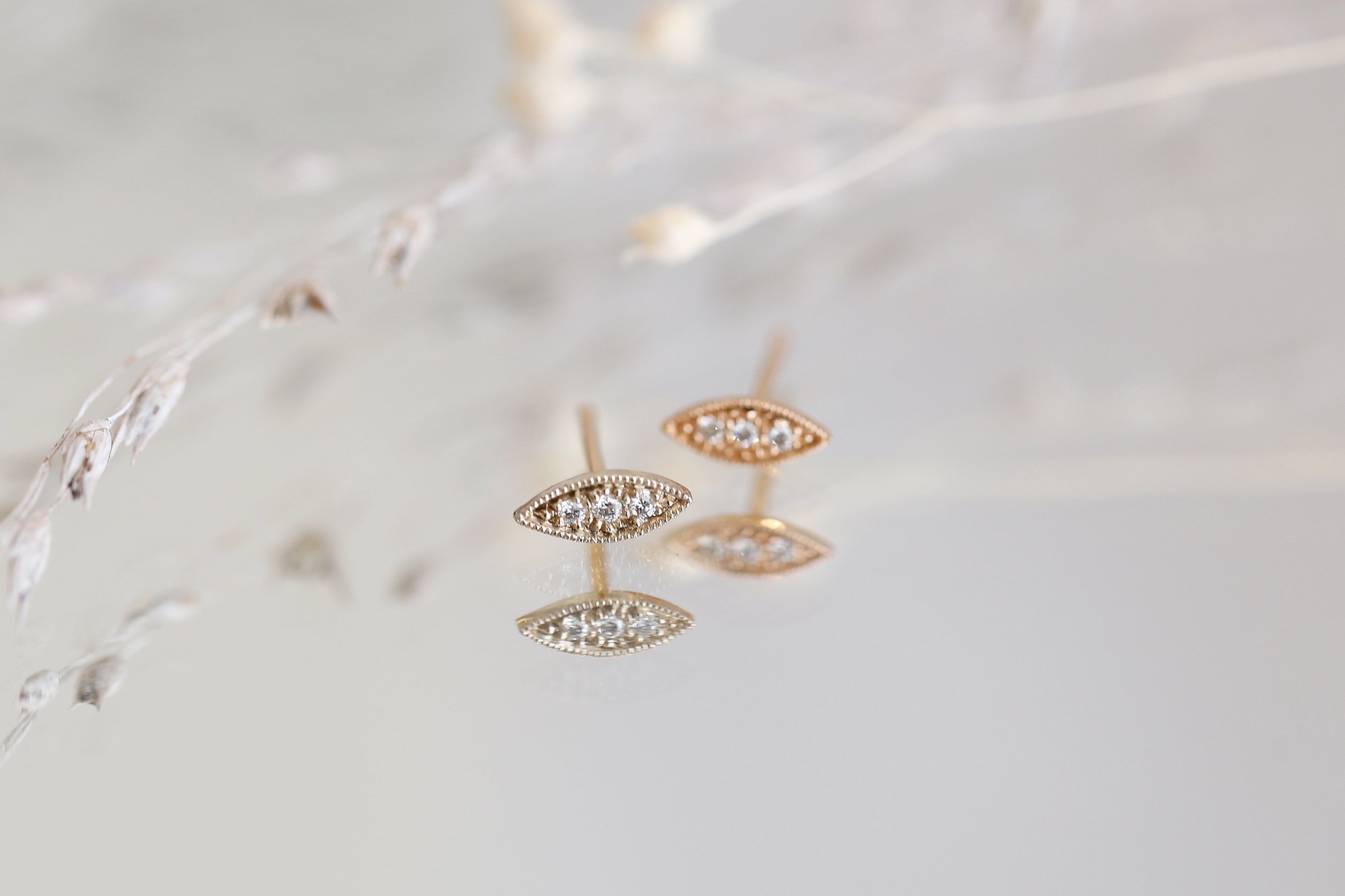 Boucle d'oreille Allegria Navette