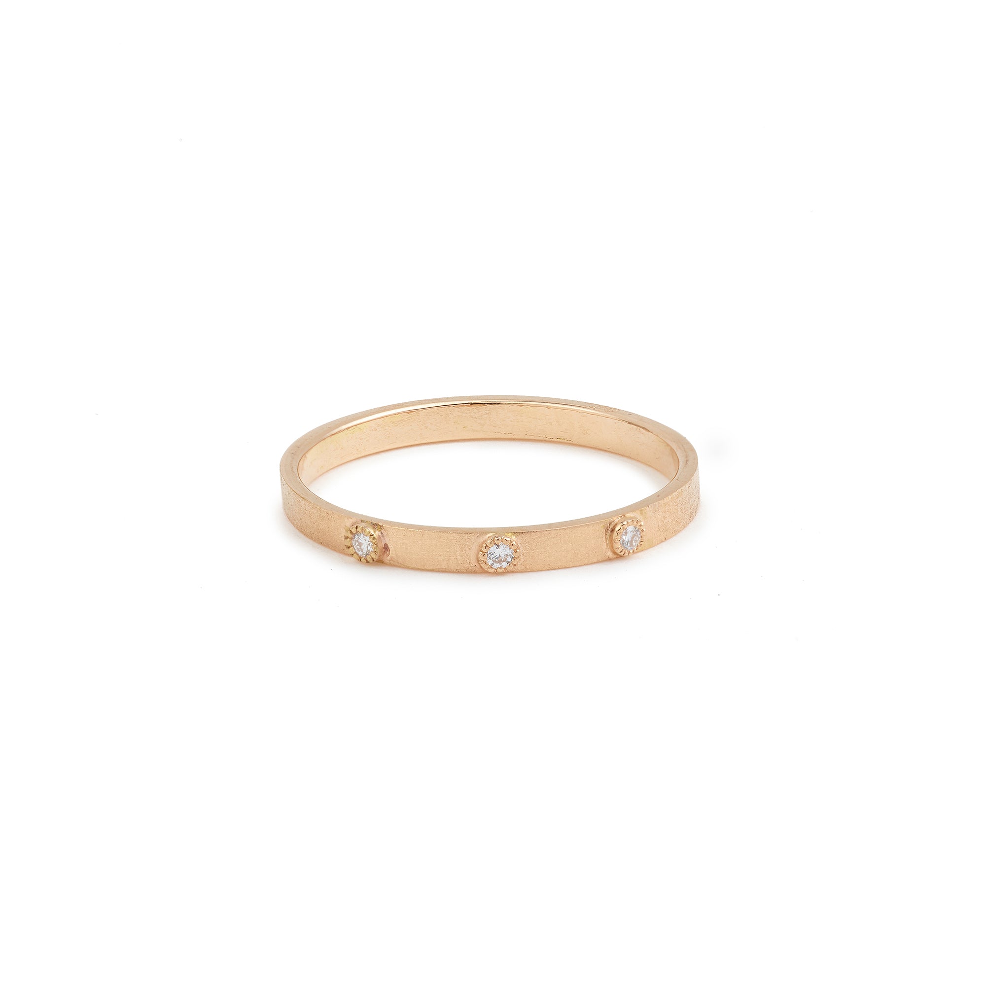 Alliance Aki S Femme diamants blancs