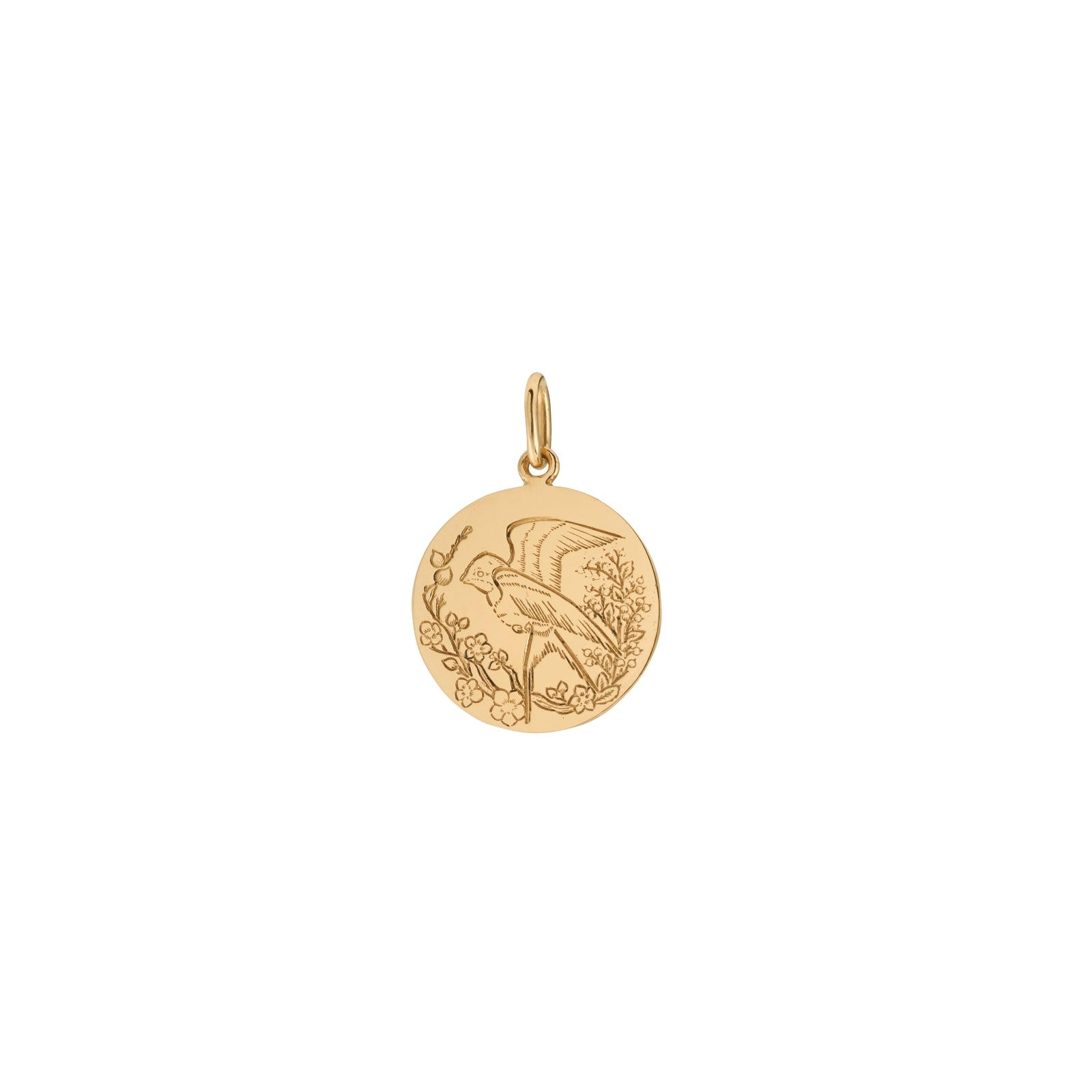 Médaille Hirondelle grand modèle - 1,8cm