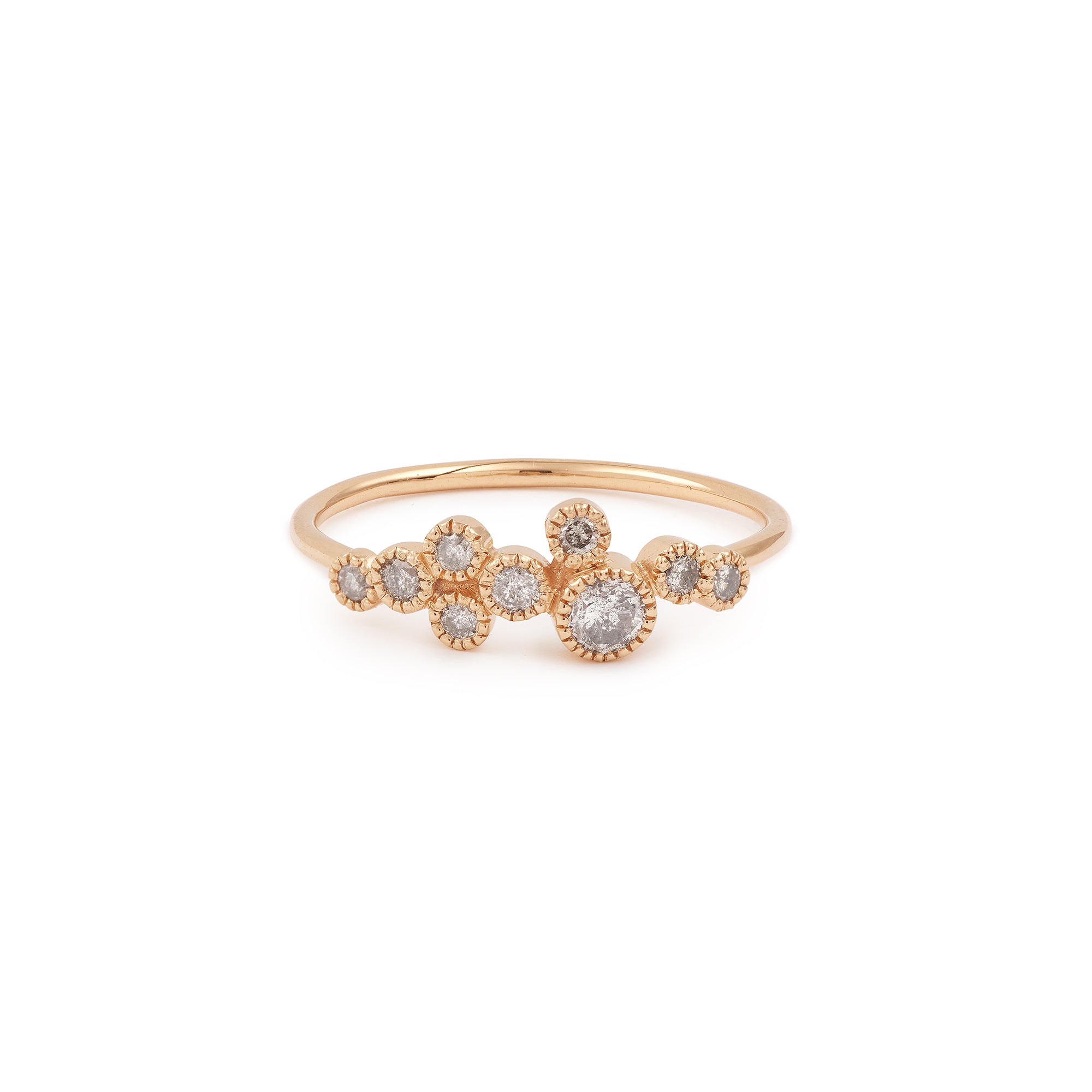 Bague Cassiopée Diamants Salt & Pepper