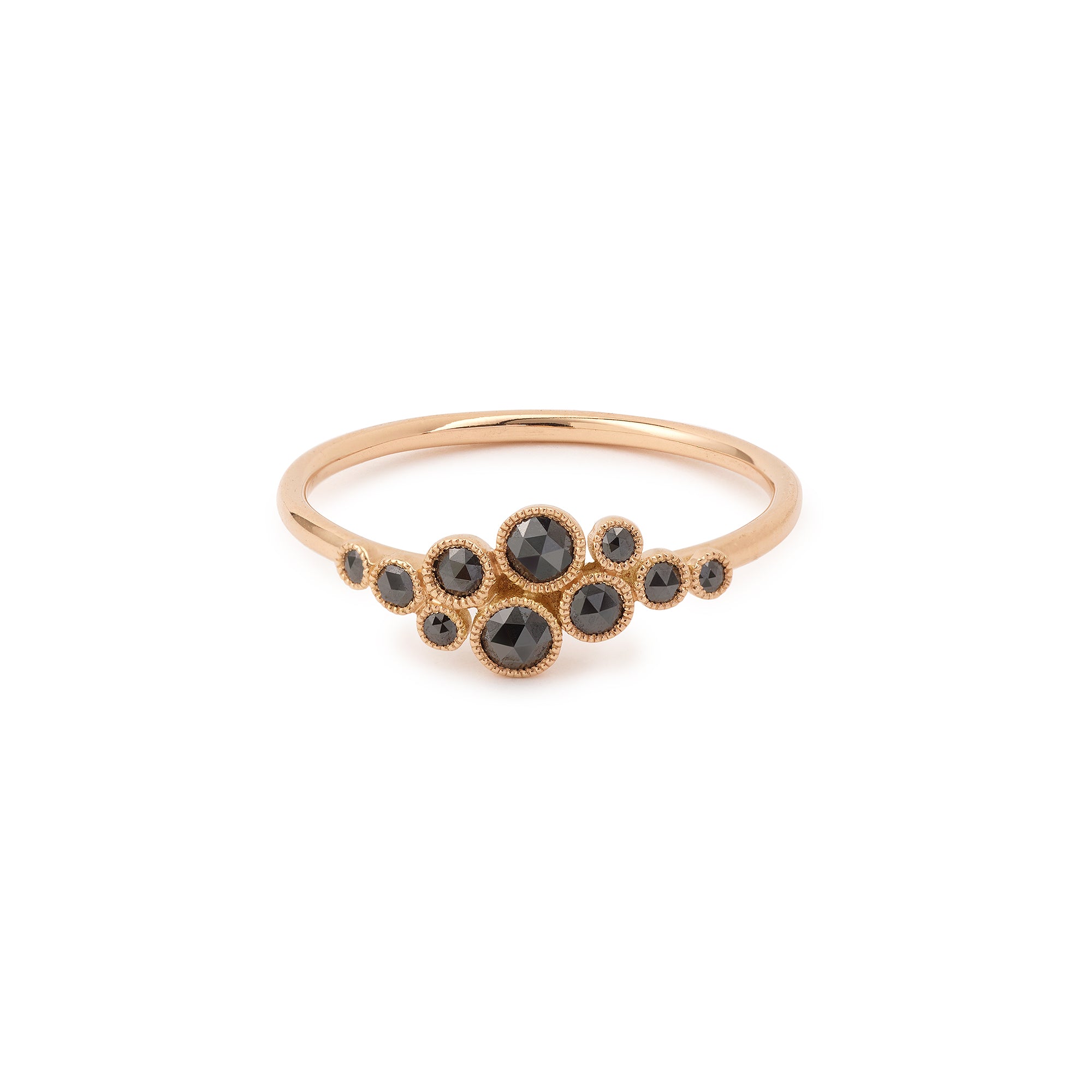 Bague Kallisté Diamants noirs