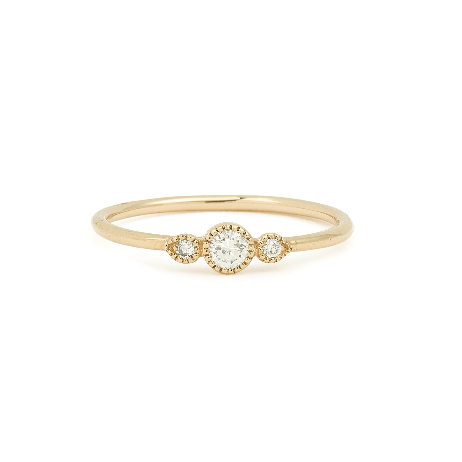 Bague - Bague Amour Céleste S diamants brillants - bague de fiançailles de créateur