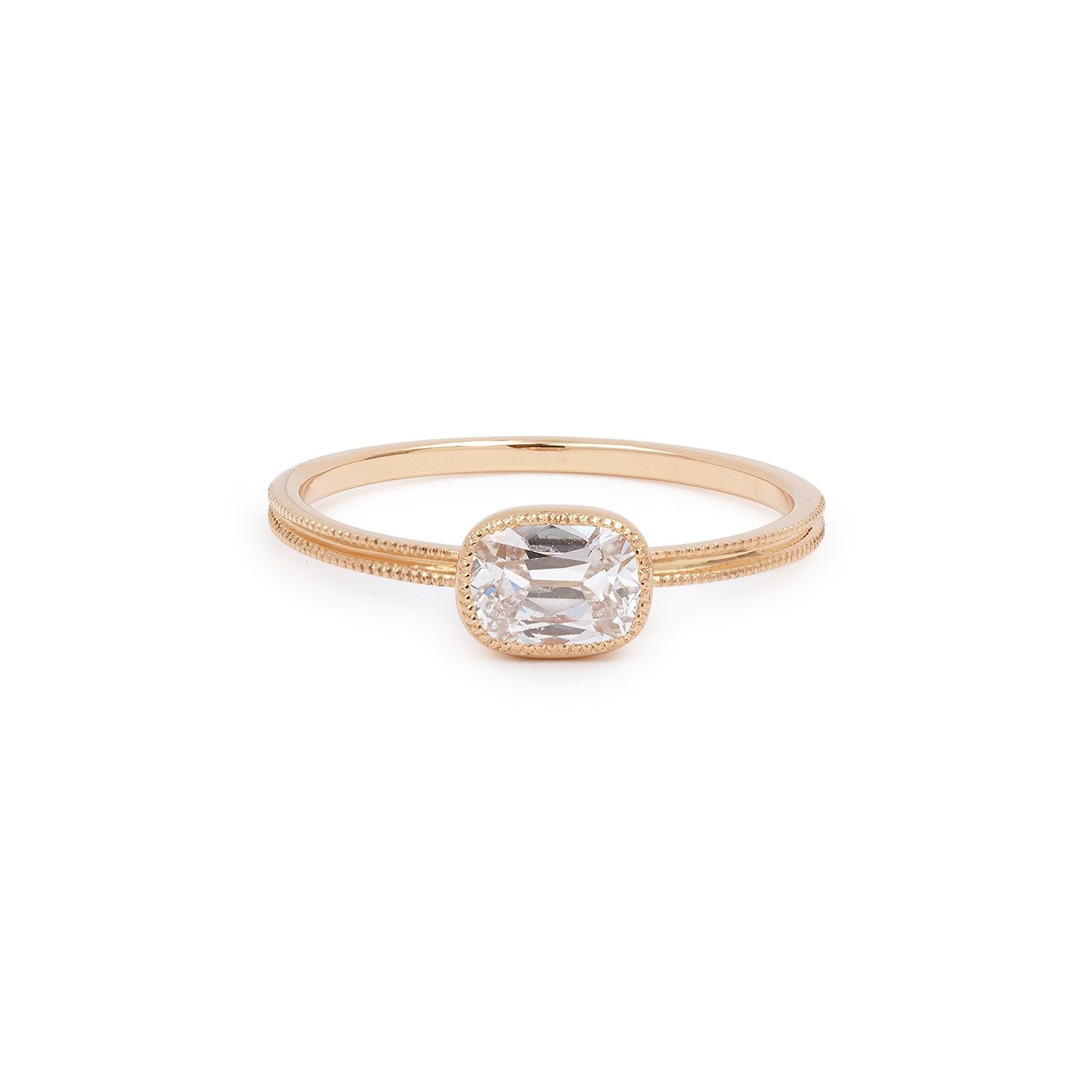 Bague Double Milgrain, Pièce Unique N°5/2019