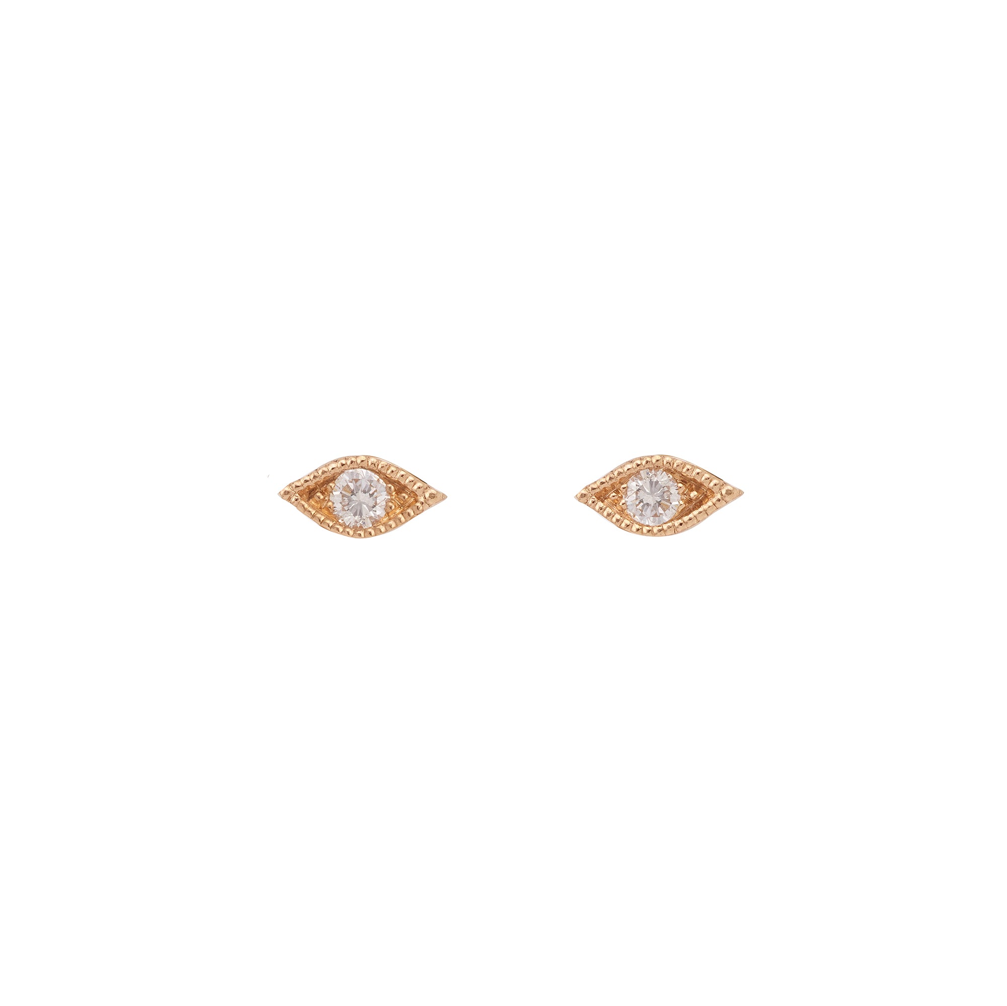 Boucle d'oreille Eyes diamant