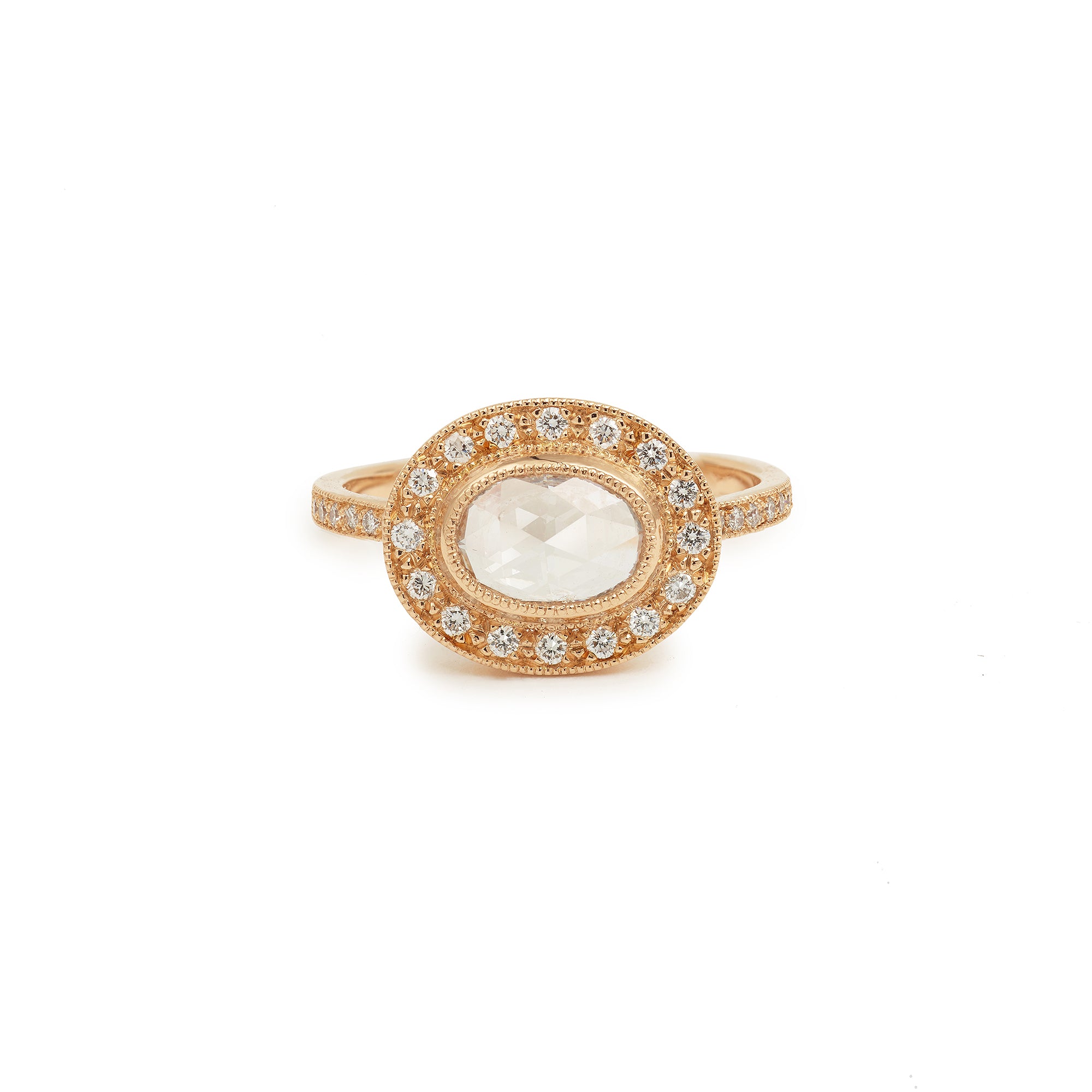 Pièce unique Bague Aphrodite ovale