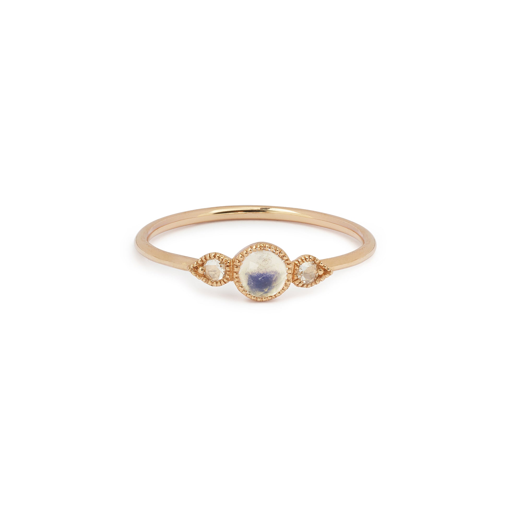 Bague Amour Céleste M Pierre de lune
