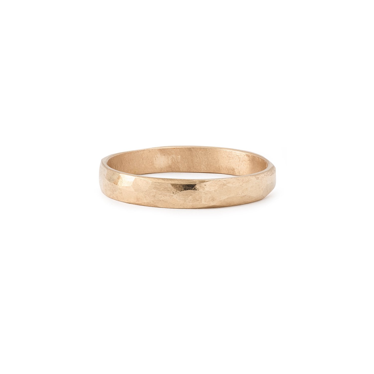 Bague - Alliance Juno L Or Rose - Alliance de créateur piour homme Myrtille Beck Paris