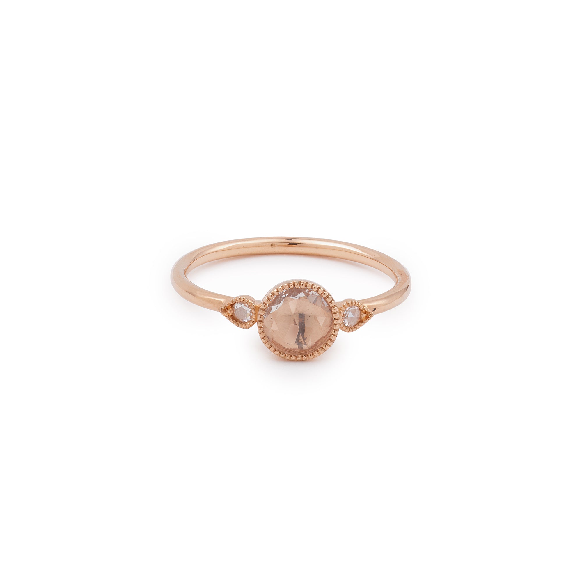 Bague Amour Céleste XL Saphir blanc