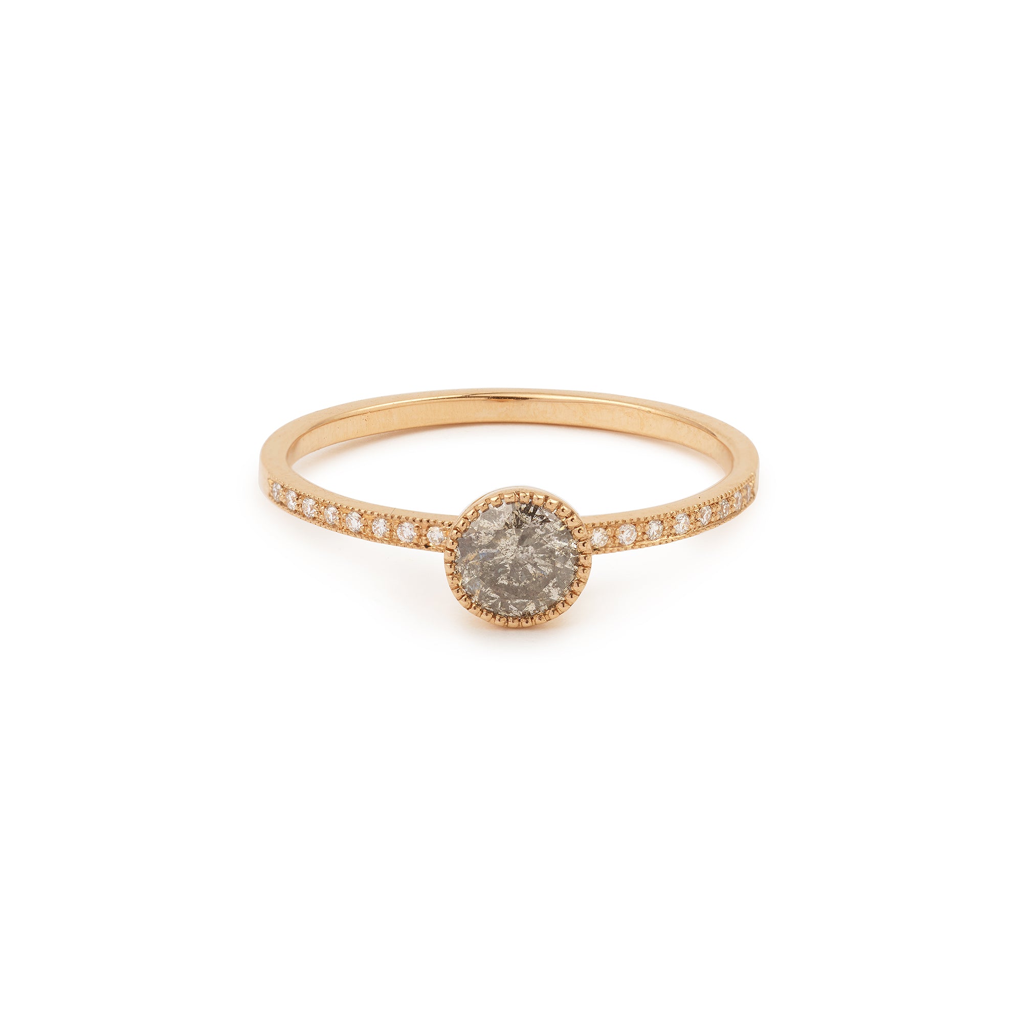 Bague Juliette L diamant Salt & Pepper