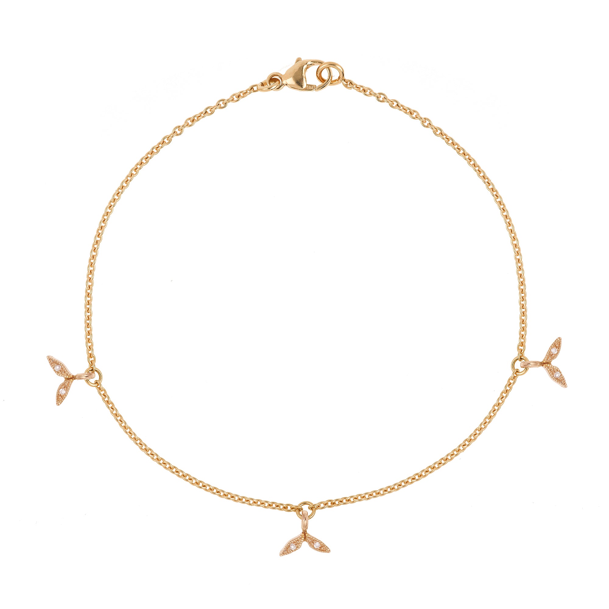 Bracelet Feuillage 3 Pampilles