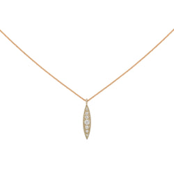 Collier Allegria Navette XL, Myrtille Beck, Bijoux de créateur, bijoux de mariage, bijoux vintage