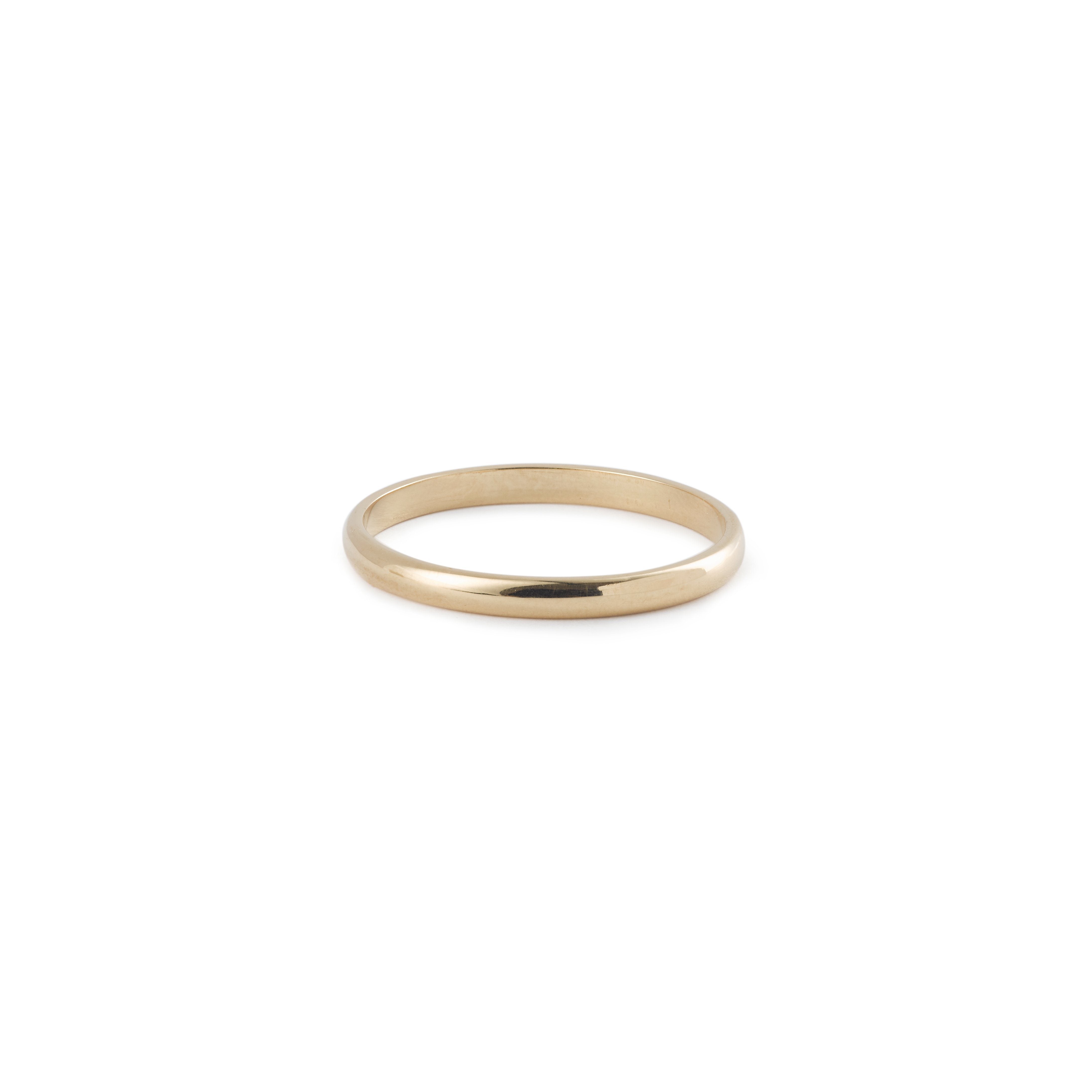 Bague - Alliance Demi Jonc Myrtille Beck - 2mm