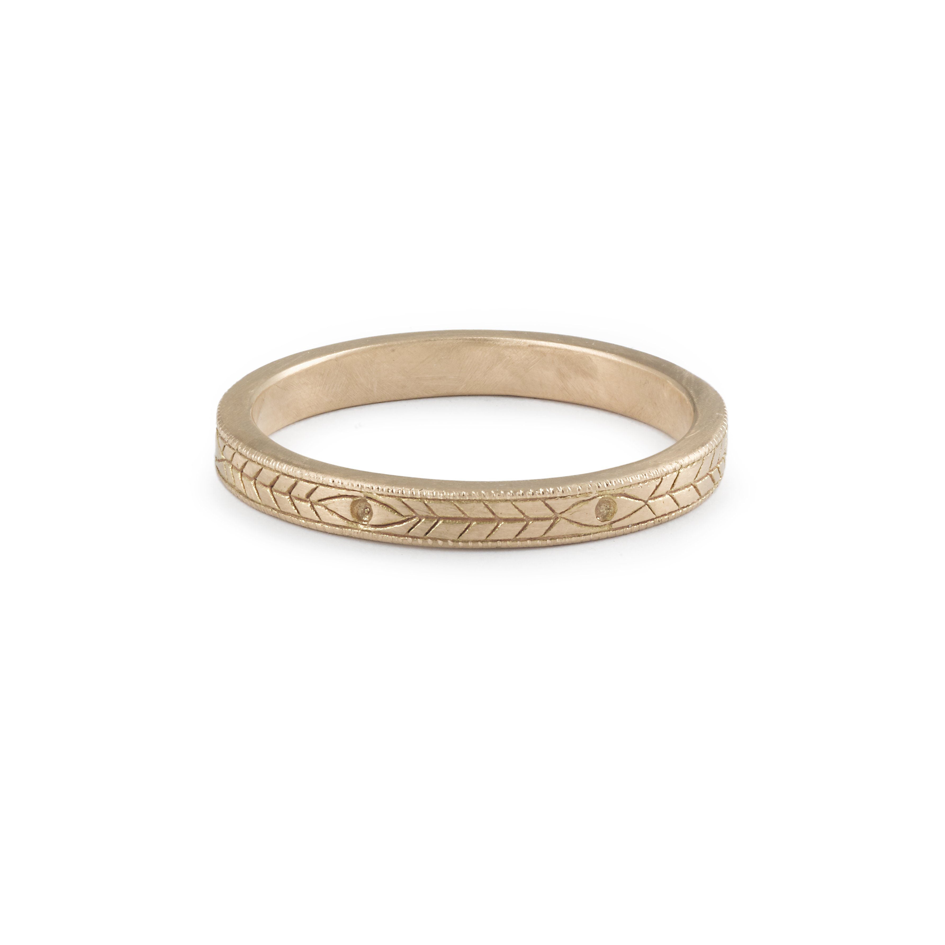 Bague - Alliance Orion Or Rose