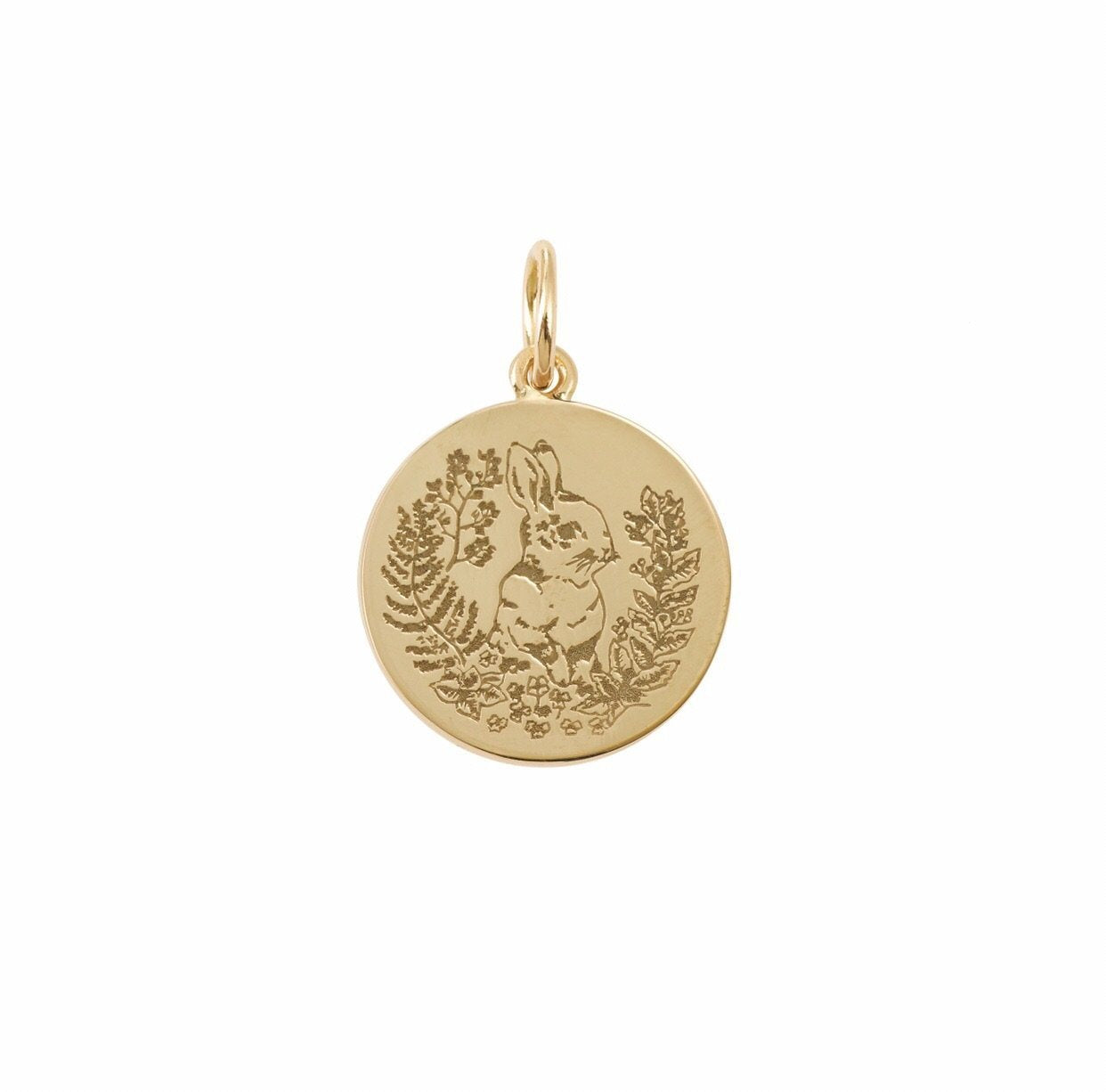 Médailles - Médaille Petit Lapin - 1,4cm, médailles bapteme originale, médaille de baptême de créateur