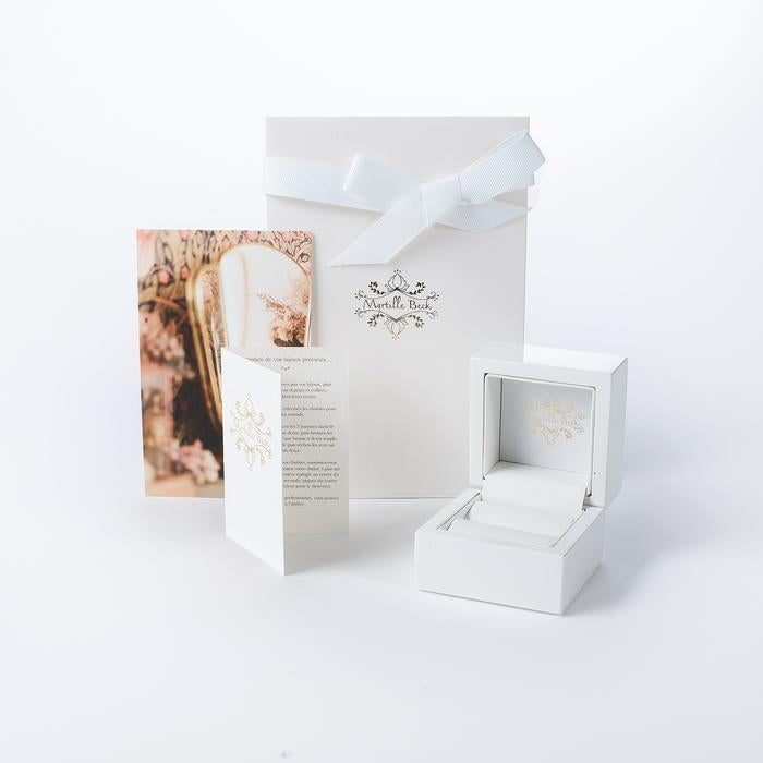 Bague Demeter grand modèle Diamants Champagne